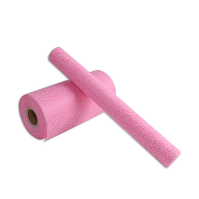 Roze reliëf PP niet-geweven inpakpapier geschenkverpakkingsmateriaal
