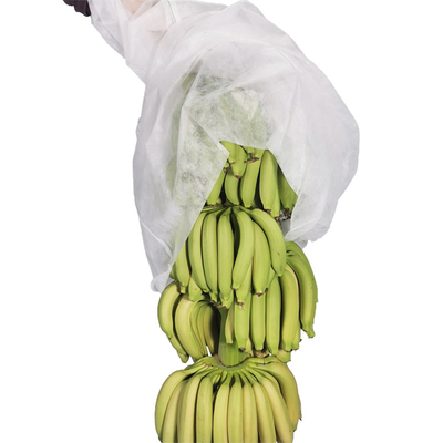 4% UV Spunbond Pp Non Woven Banana Bunch Cover Bag in witblauw