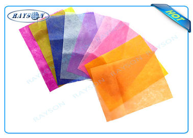100% de maagdelijke Geweven Verpakkende Stof van pp Spunbond niet voor Bloemverpakking met Diverse Kleuren